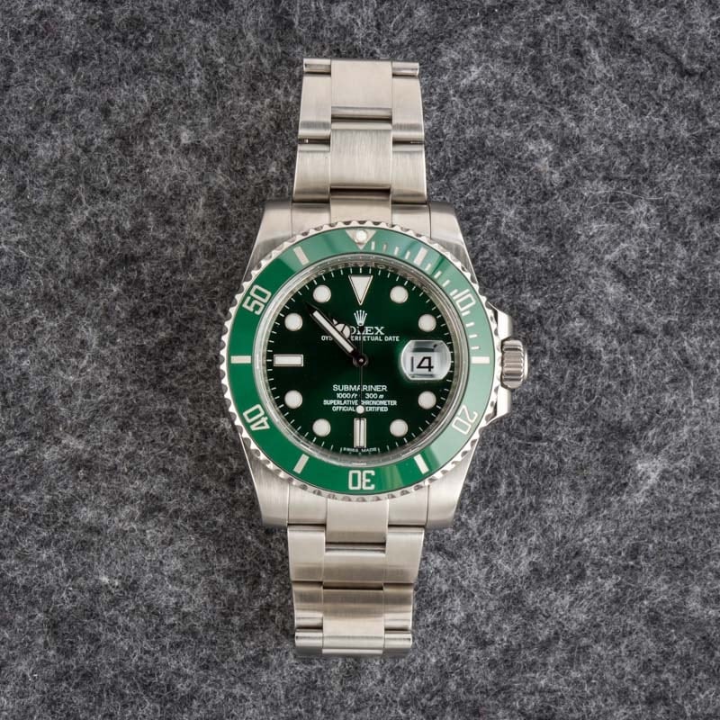 Rolex Submariner 116610LV Hulk