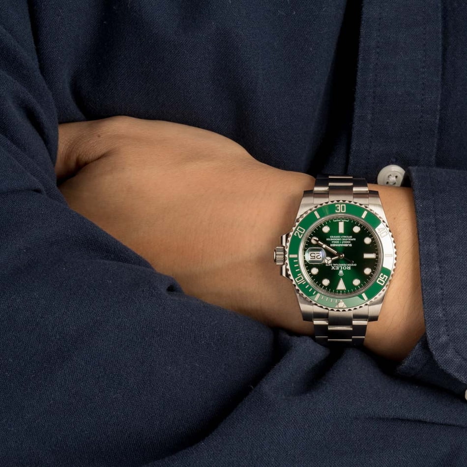 Rolex Submariner 116610V Green Dial