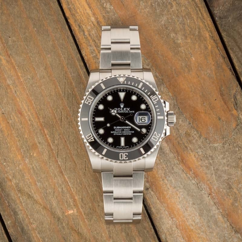 Pre-Owned Rolex Submariner 116610 Stainless Steel