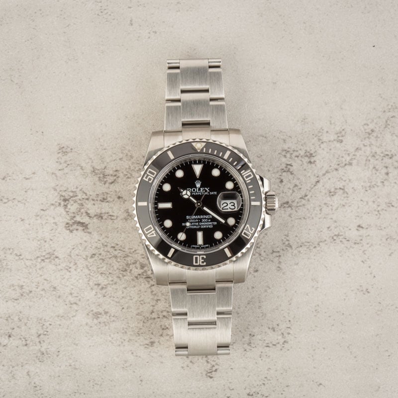 Buy Used Rolex Submariner 116610 Bob s Watches Sku 162253