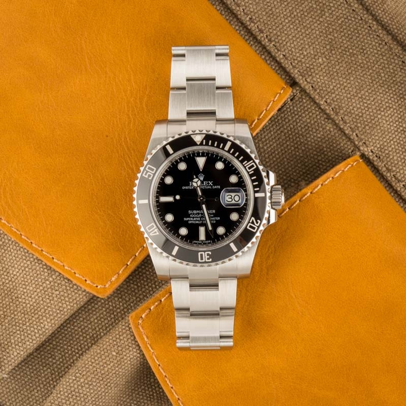 Buy Used Rolex Submariner 116610 Bob s Watches Sku 162490