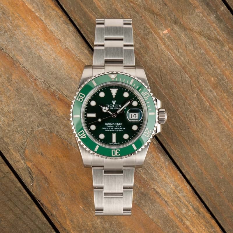 Rolex Submariner 116610LV Hulk