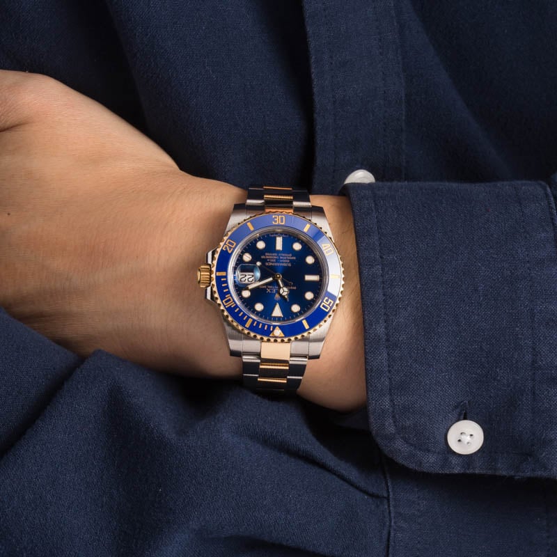 Rolex Submariner 116613 Blue Ceramic Bezel