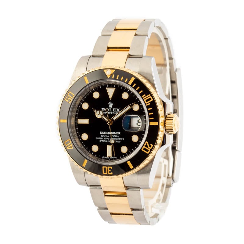 Rolex Submariner 116613 Black Ceramic Bezel