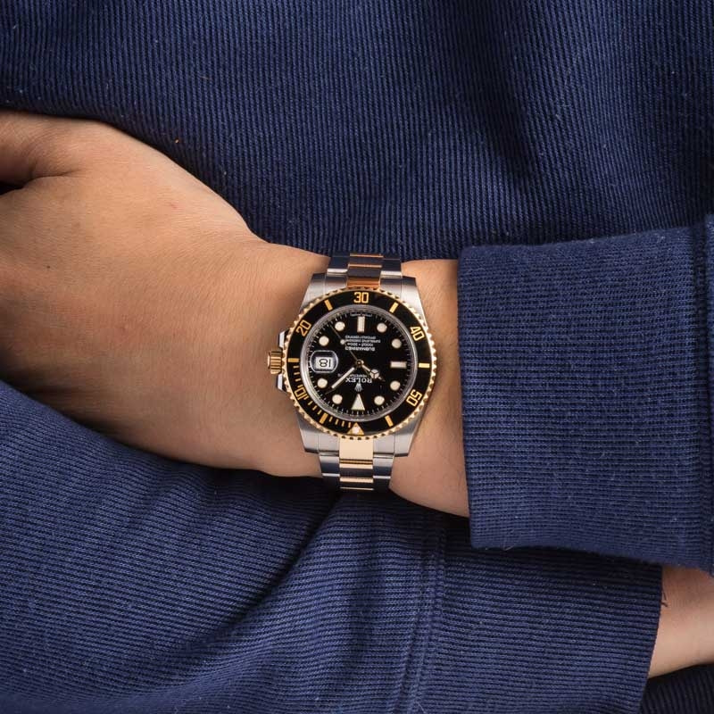 Rolex Submariner 116613 Black Cerachrom Bezel