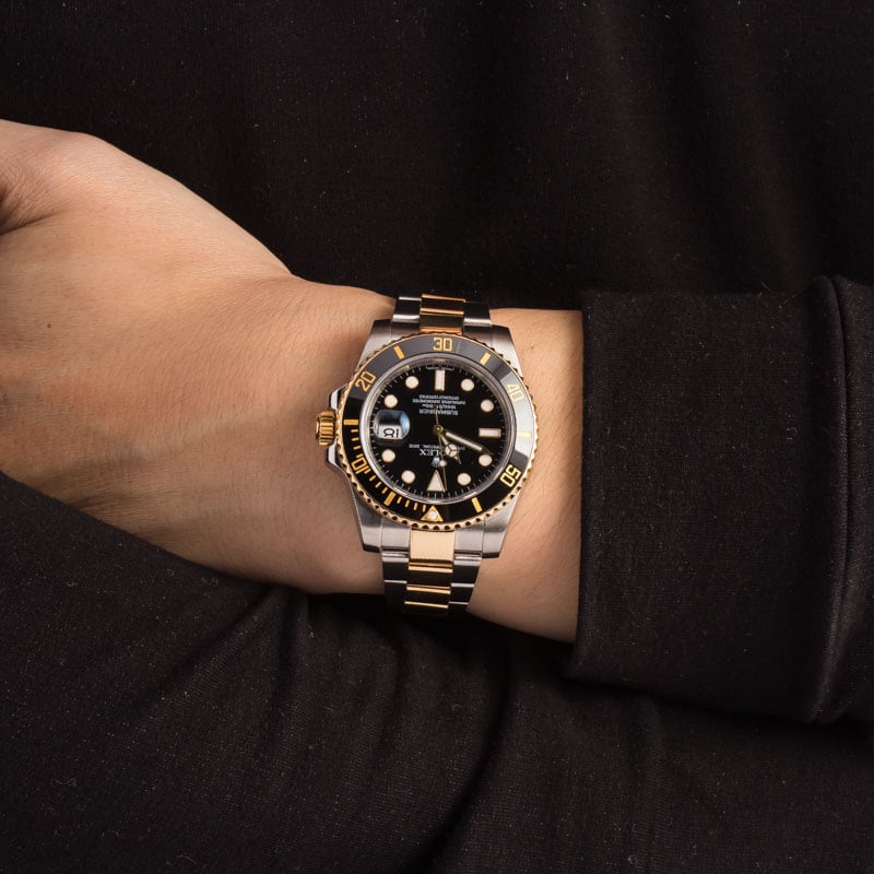 Rolex Submariner 116613 Black Ceramic Bezel