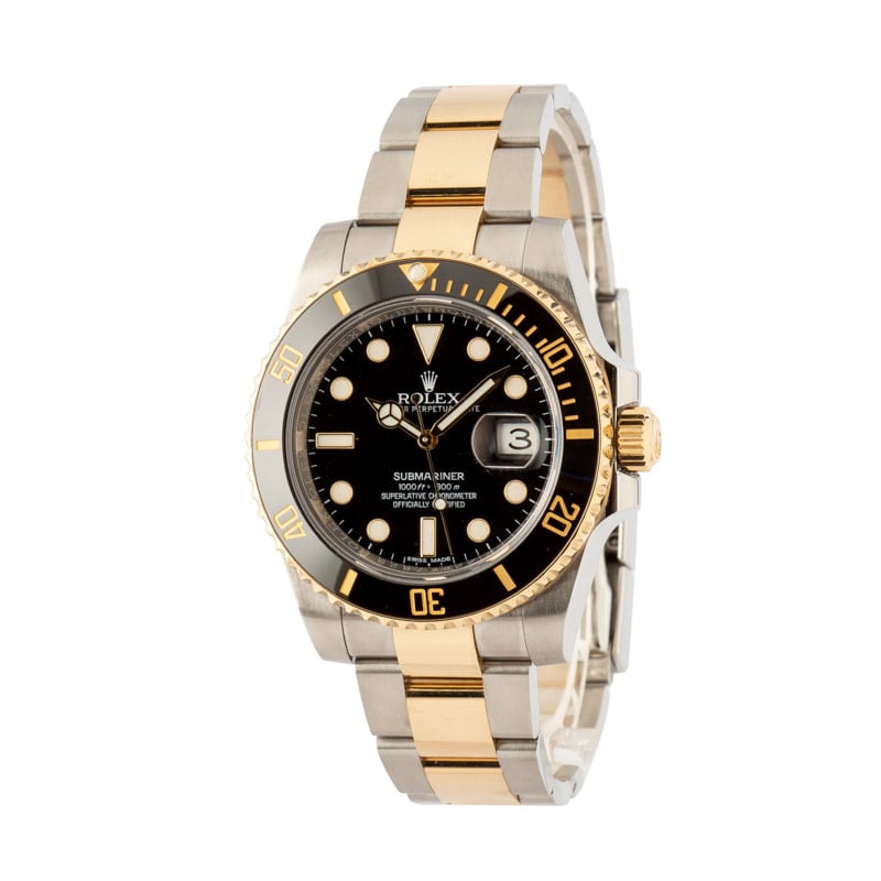 Rolex Submariner 116613 Black Cerachrom Bezel