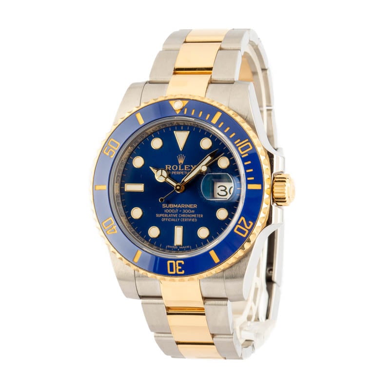 Rolex Submariner 116613 Blue Ceramic Bezel