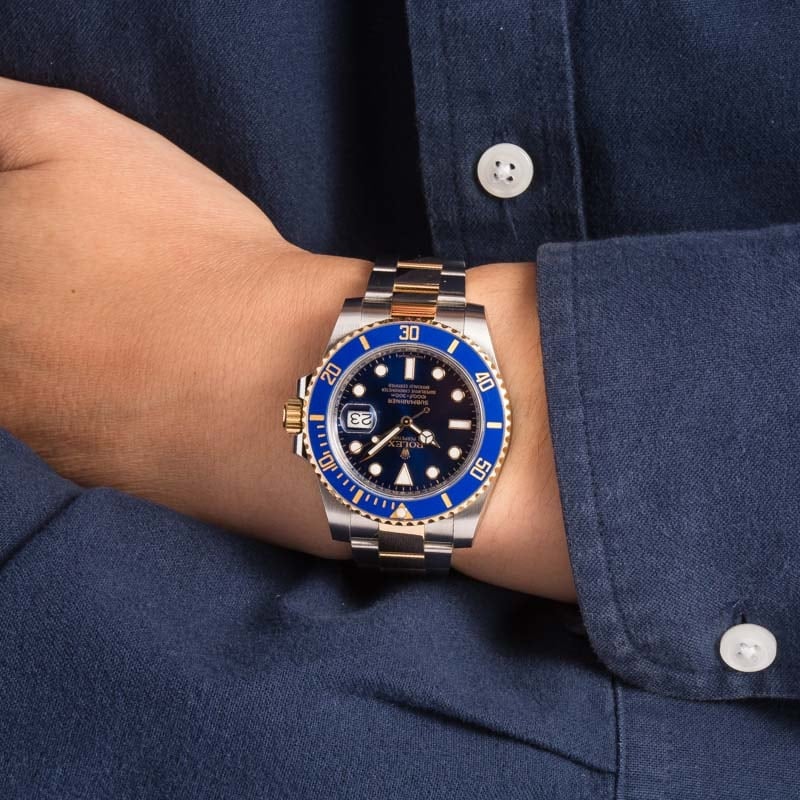 Rolex Ceramic Submariner 116613 Blue Bezel