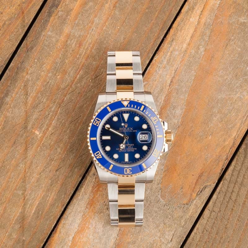 Rolex Submariner 116613 Blue Ceramic Bezel