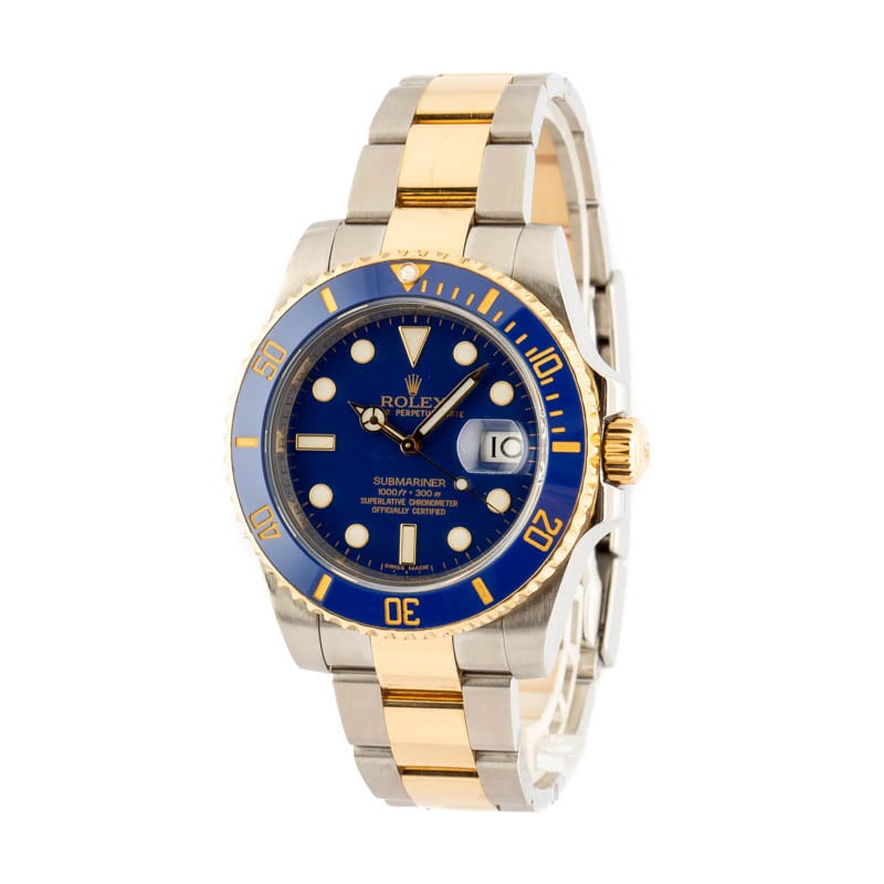 Rolex Submariner 116613 Blue Dial