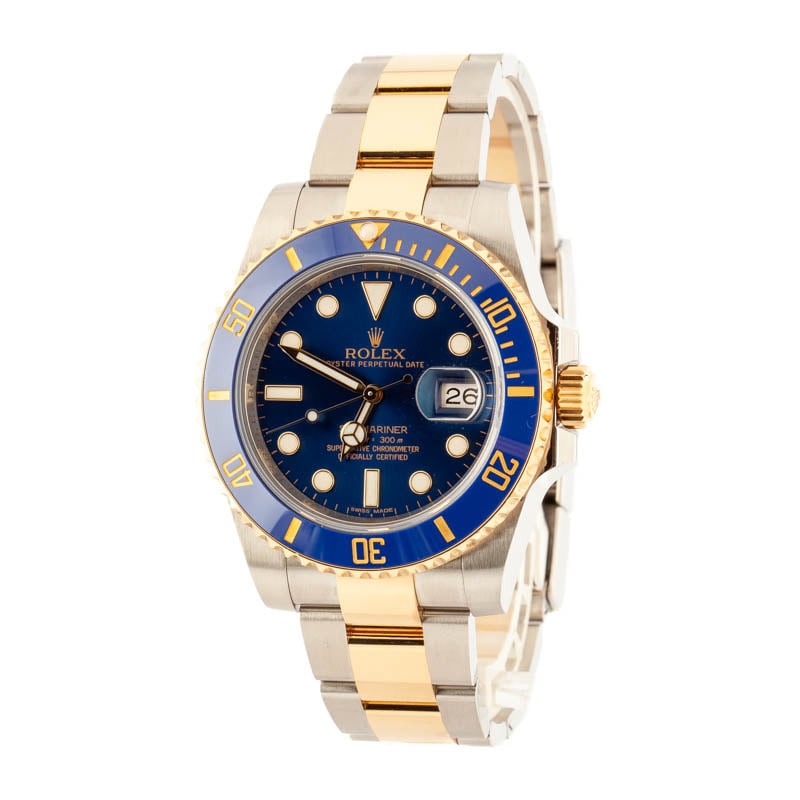 Rolex Submariner 116613 Blue Ceramic Bezel