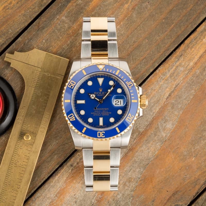 Rolex Submariner 116613 Sunburst Dial