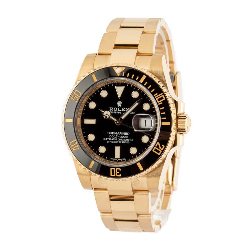 Rolex Submariner 116618 Black Dial