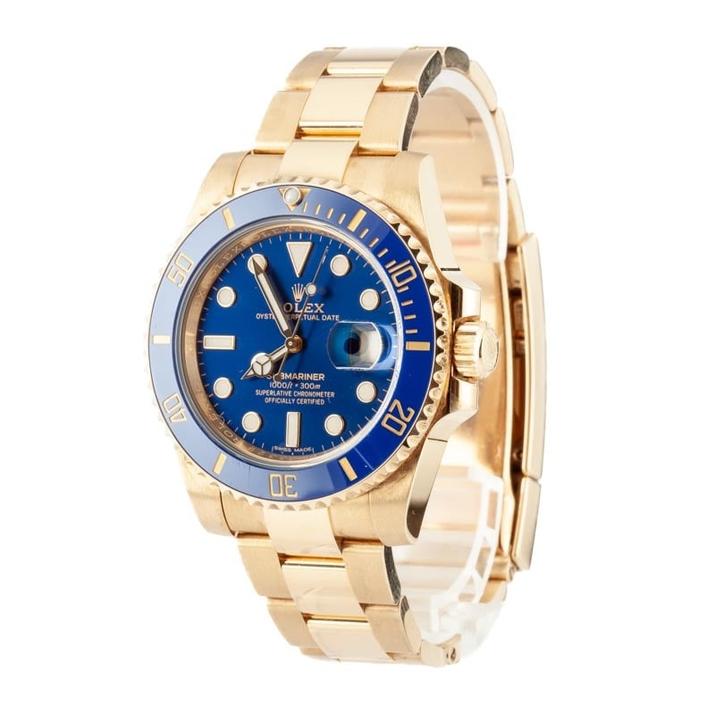 Rolex Submariner 116618 Blue Dial