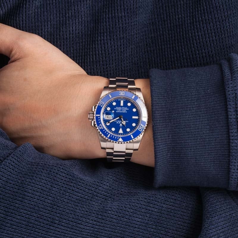 Rolex Submariner 116619 Blue Smurf