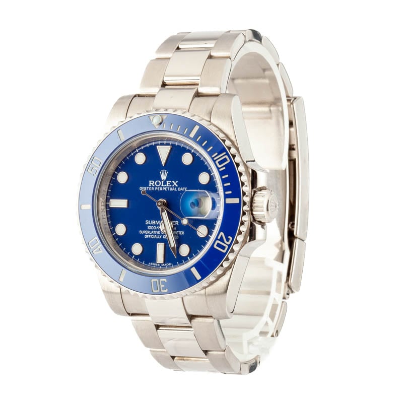 Rolex Submariner 116619 White Gold