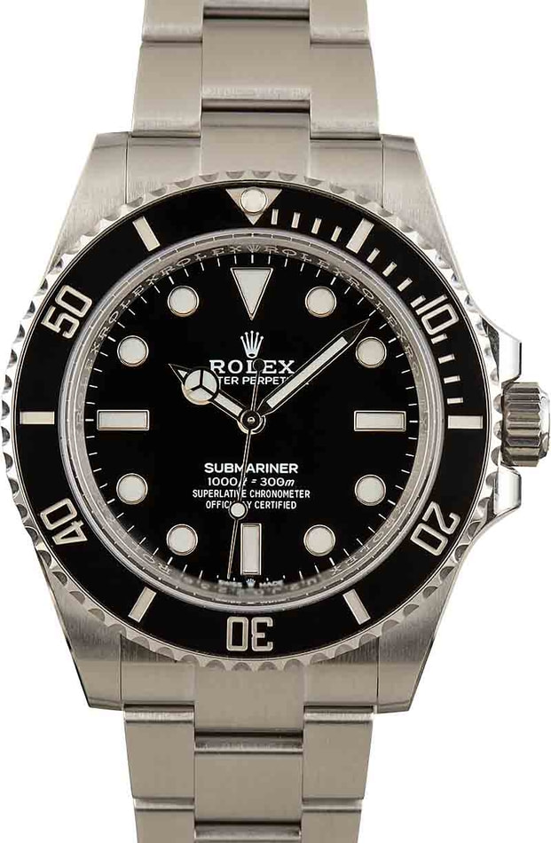 Rolex Submariner Automatic Chronometer Black Dial Men's Watch BKSO 124060  842047186374 - Watches, Submariner - Jomashop