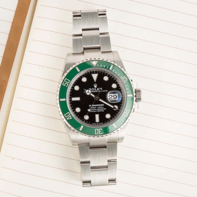 Rolex Submariner Date 126610lv Green Ceramic 41MM