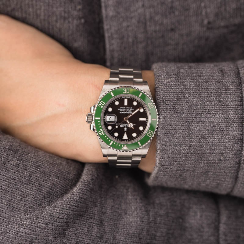 Rolex Submariner Date 126610lv Green Ceramic