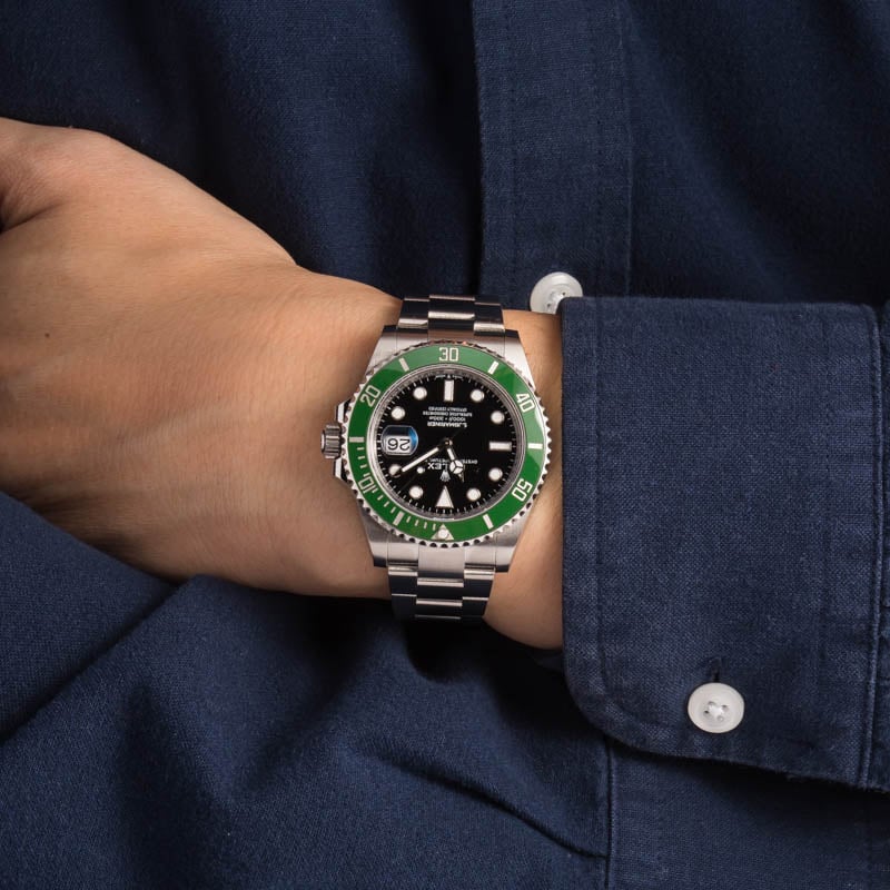 Rolex Submariner Date 126610 Green