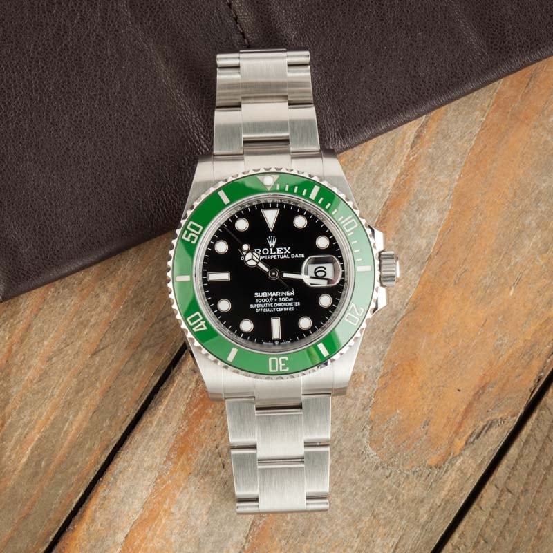 Rolex Submariner ref 126610LV Starbucks