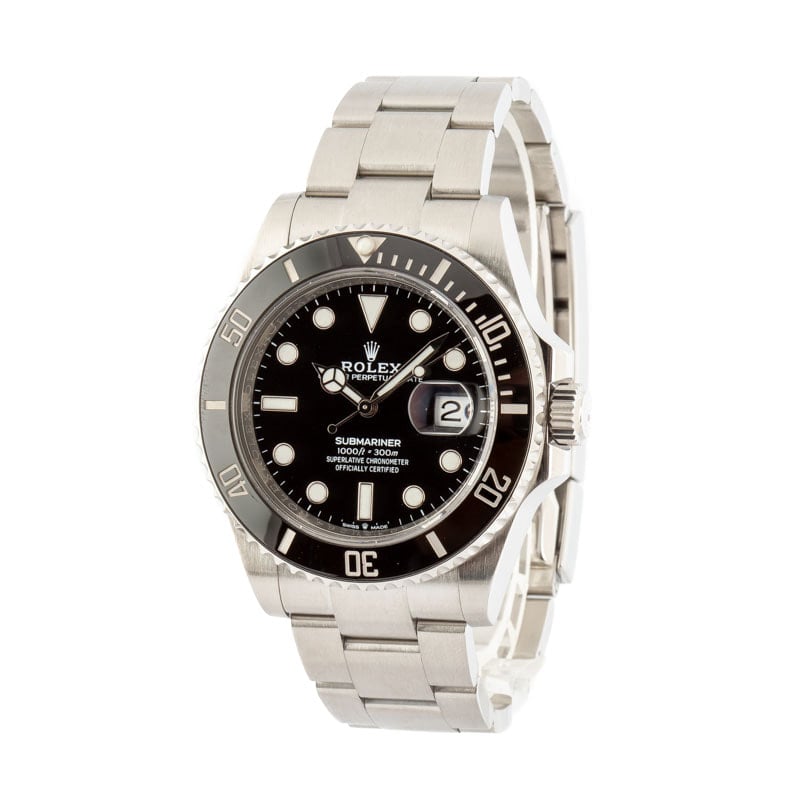 Rolex Submariner 126610 Black Dial & Ceramic Bezel