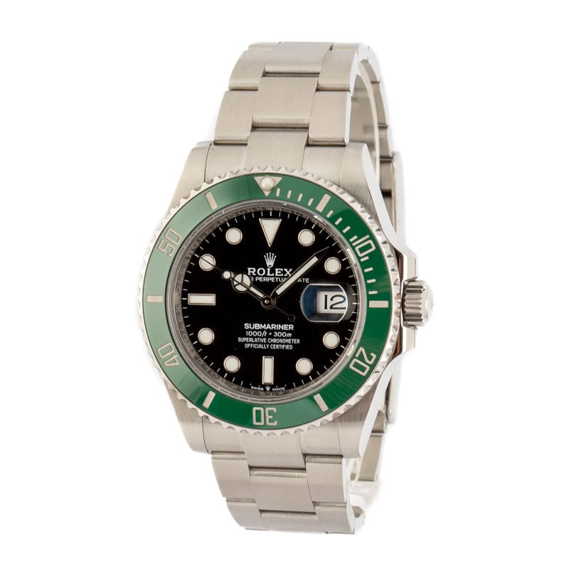 Rolex 126610LV Submariner Date Green 41mm Diver - Swiss Watches - Benkei  Watches, Watch Store and Trader
