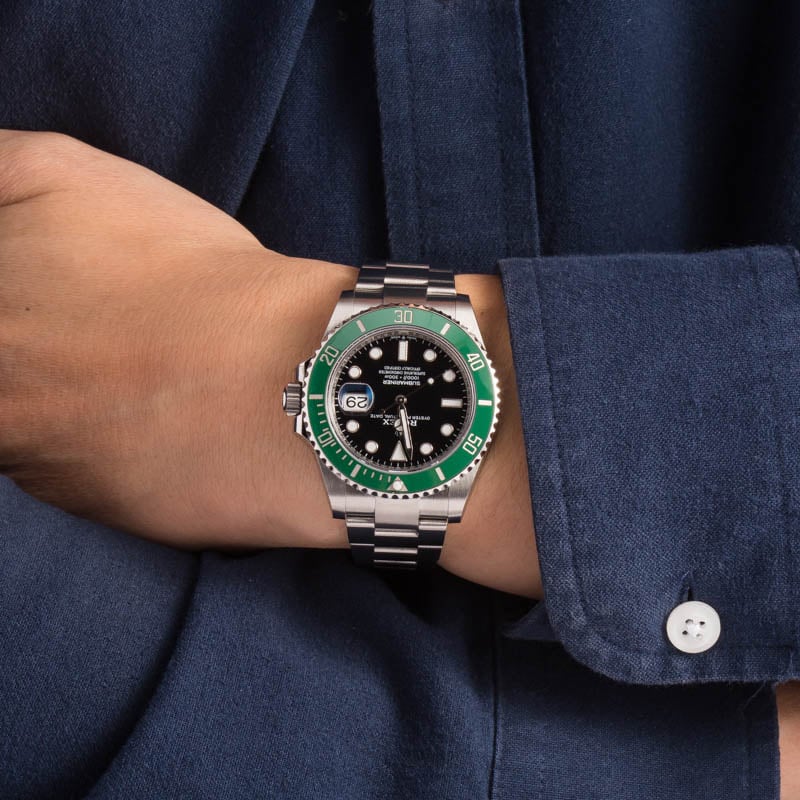 Rolex Submariner Date 126610lv Green Ceramic 41MM