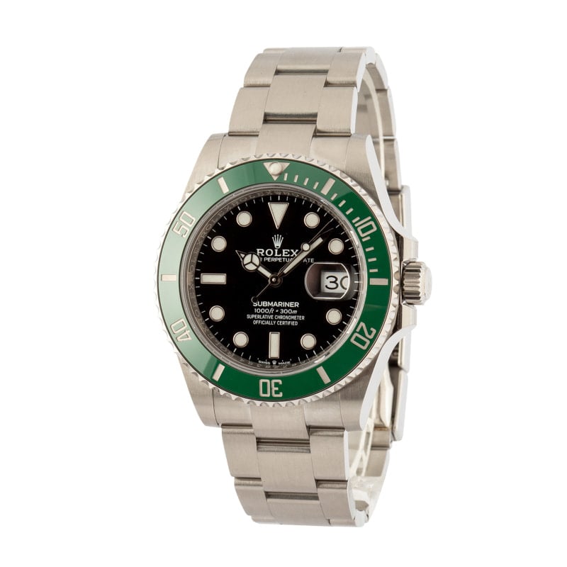 Rolex Submariner Date 126610lv Green Ceramic