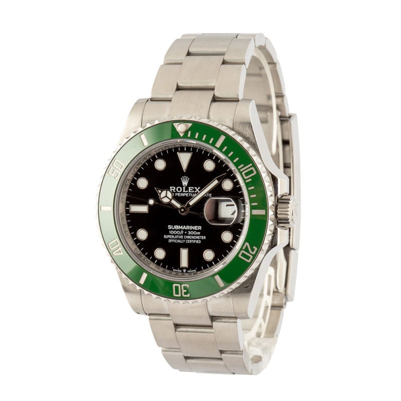 Rolex Submariner Date 126610lv Green Ceramic