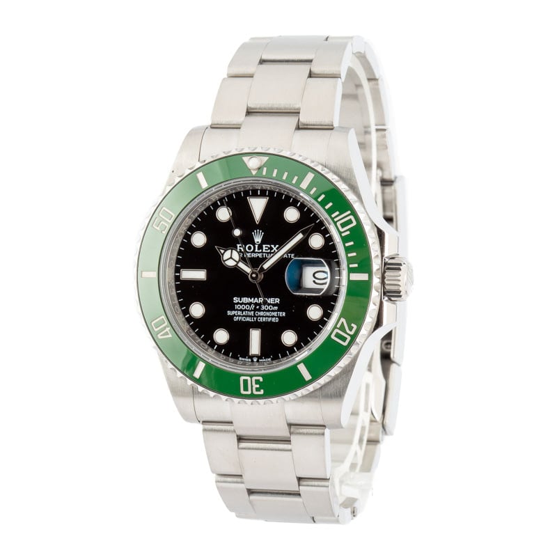 Rolex Submariner Date 126610lv Green Ceramic 41MM