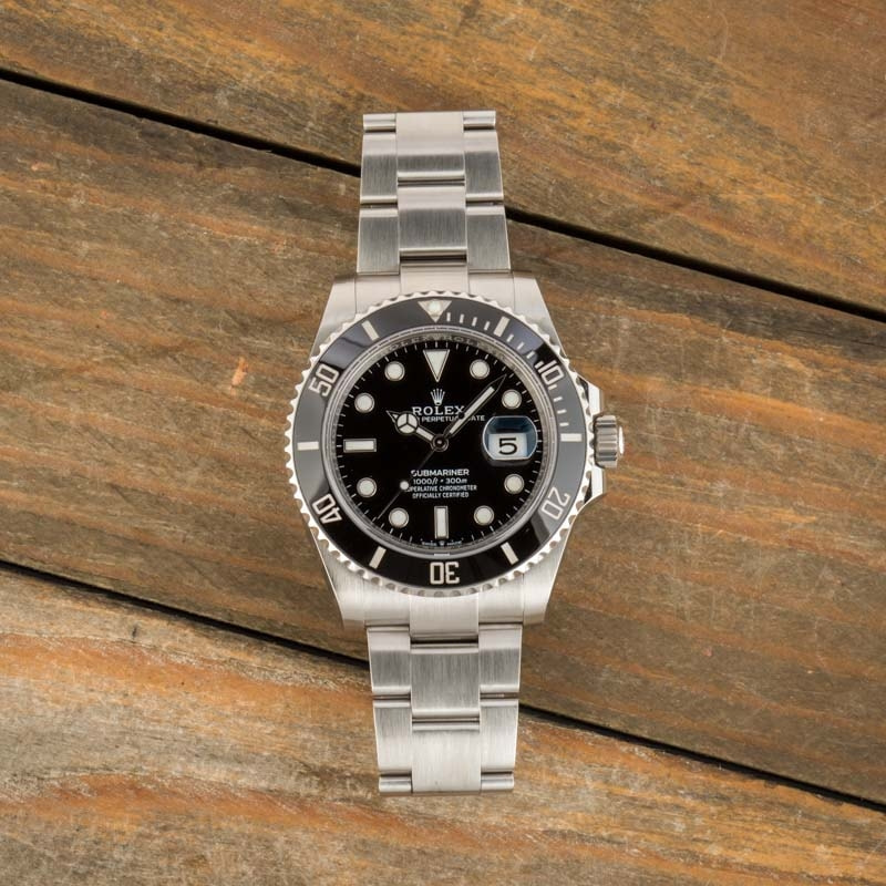 Buy Used Rolex Submariner 126610 Bob s Watches Sku 163132