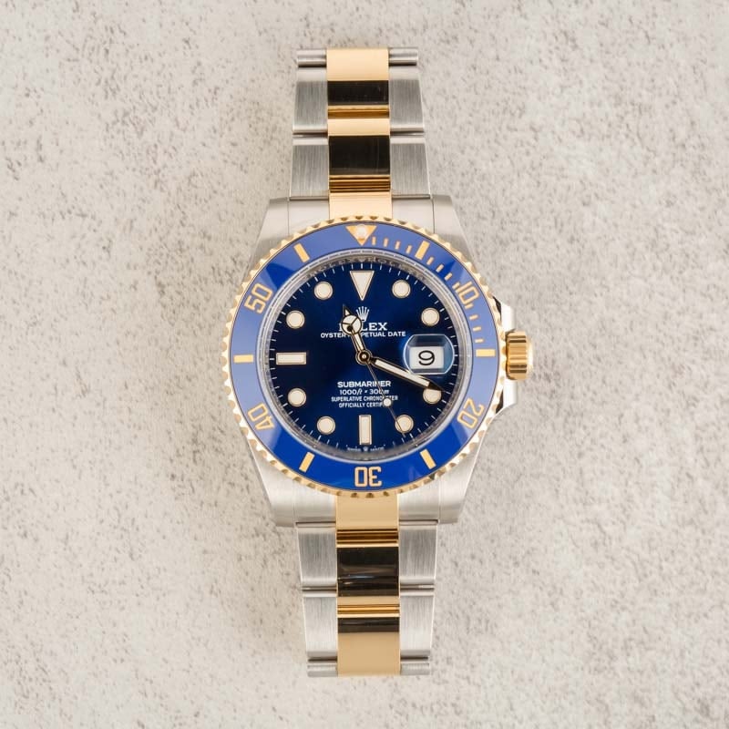 Rolex Submariner Date 126613LB Steel & 18k Gold