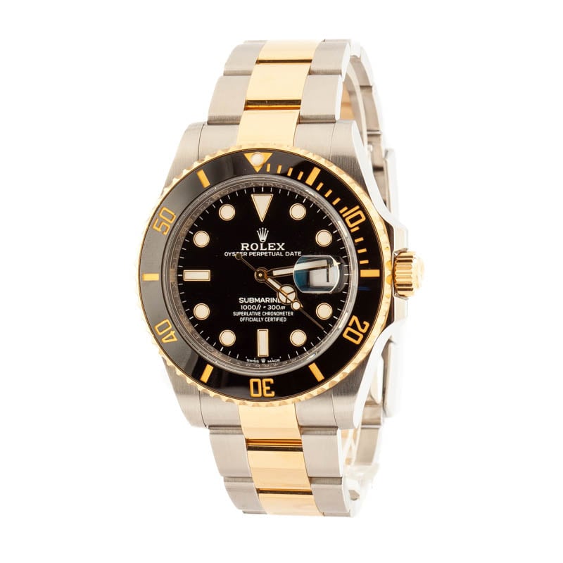 Rolex Submariner Ref 126613 Black Dial