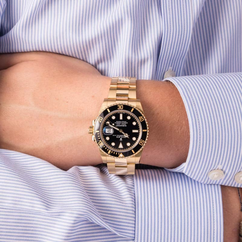 Rolex Submariner Yellow Gold 126618