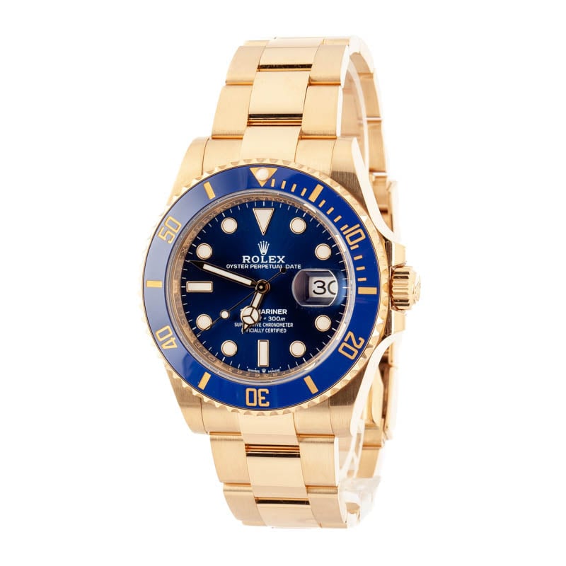 Rolex Submariner ref 126618 Blue Dial