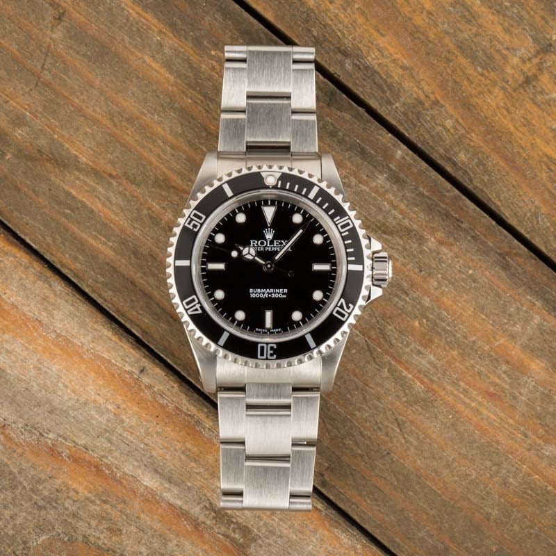 Rolex Submariner No Date Model 14060