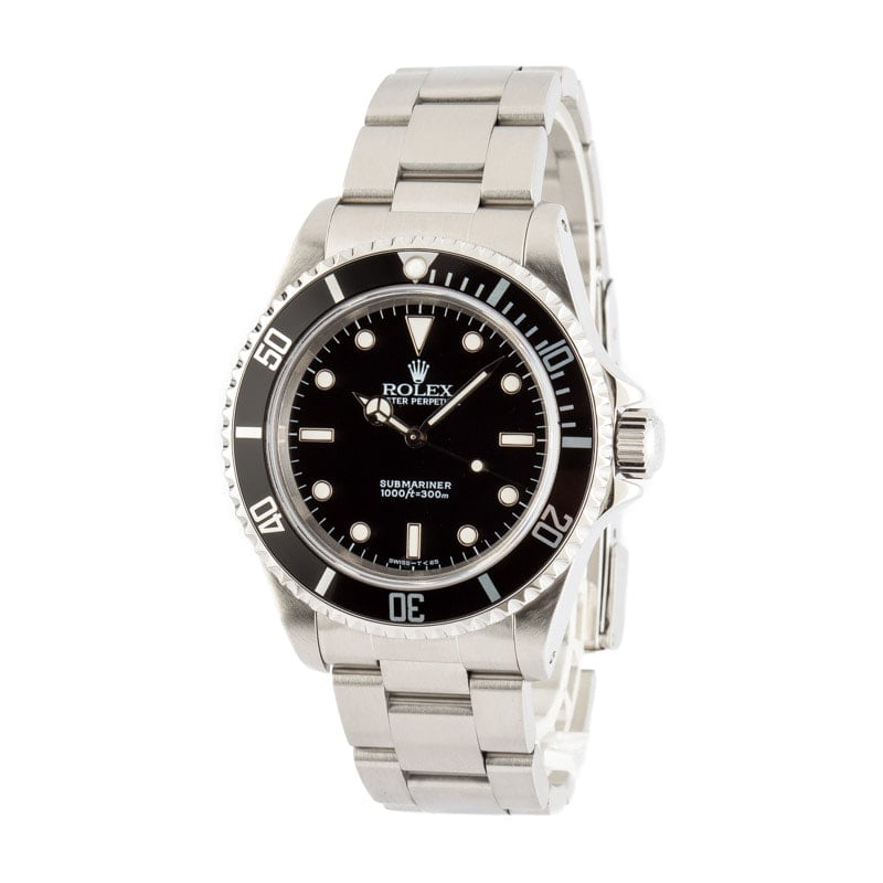 Rolex 14060 No Date Submariner