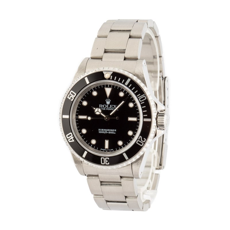 Mens Rolex Submariner 14060 Steel Oyster