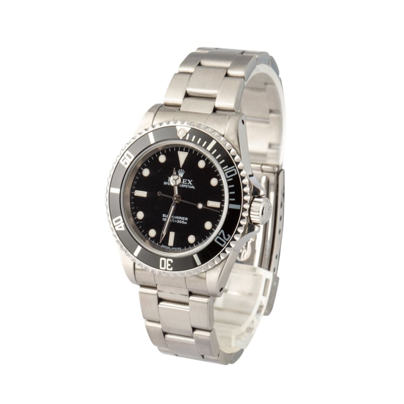 Mens Rolex Submariner 14060M No Date Dial