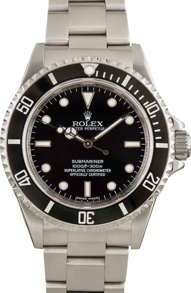 Mens second shop hand rolex