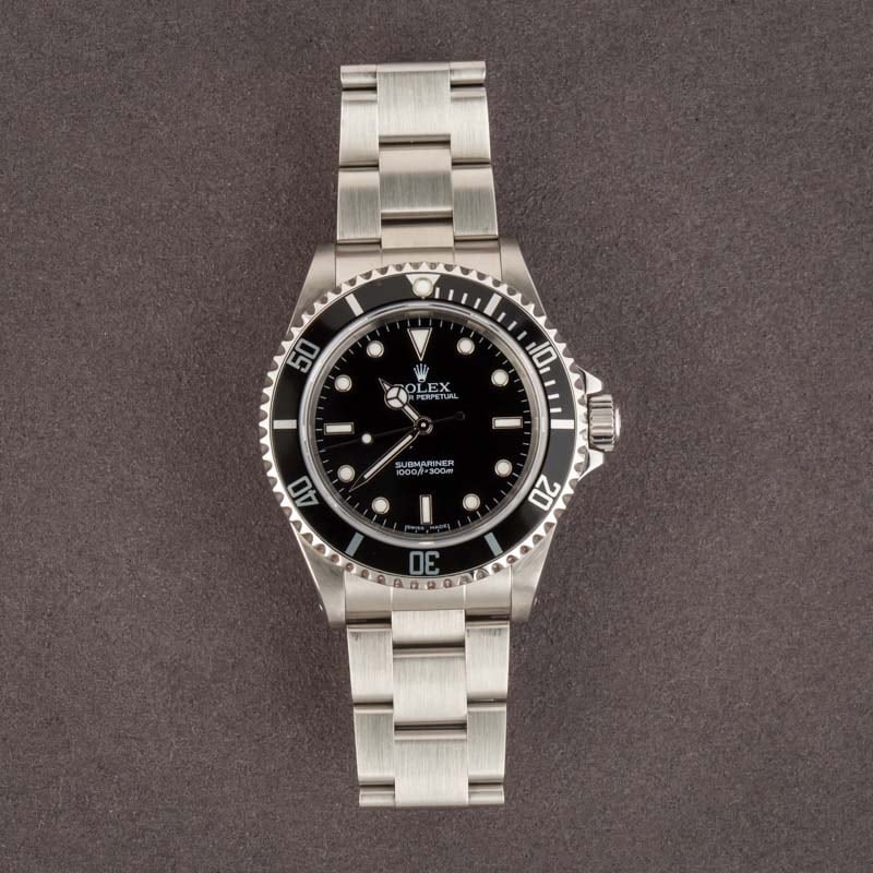 Rolex Submariner 14060M Black