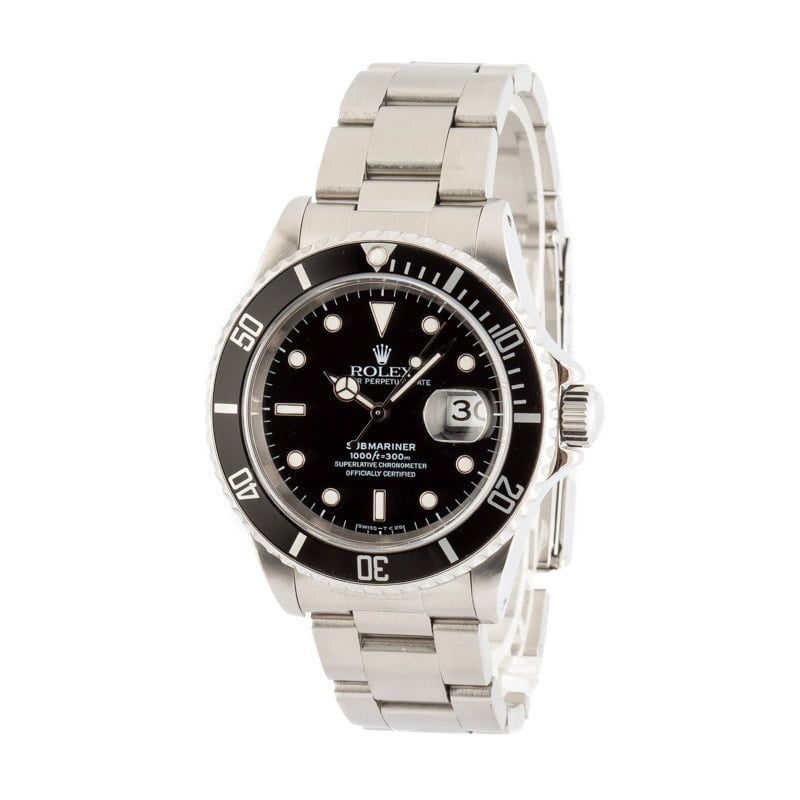 Rolex Submariner Black 16610