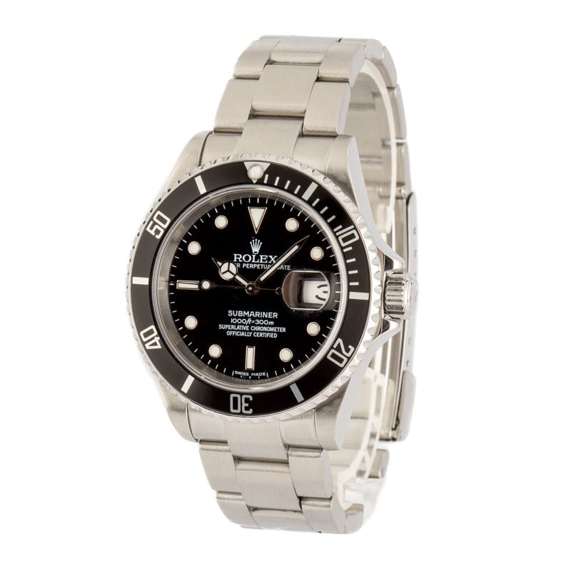 Rolex Submariner 16610T Stainless Steel