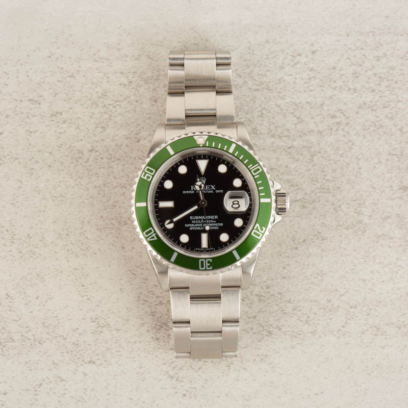 Rolex Submariner 16610V Green