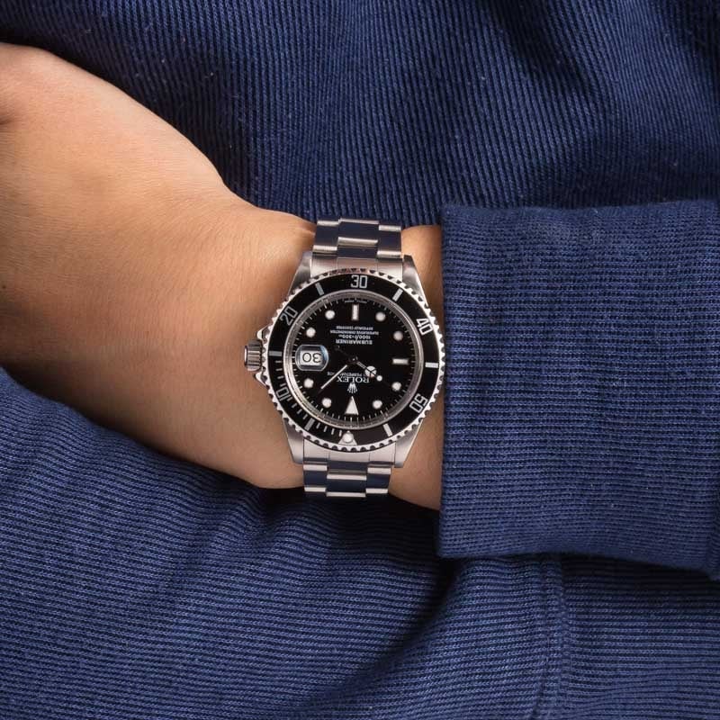 Mens Rolex Submariner 16610 Stainless Steel