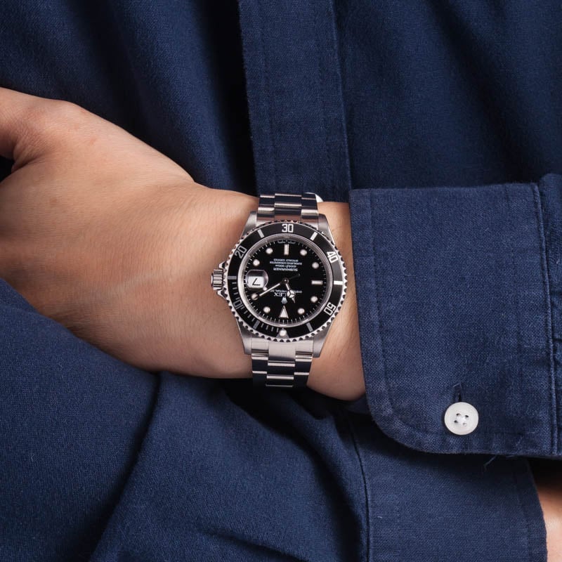 Rolex Submariner 16610T Black Bezel