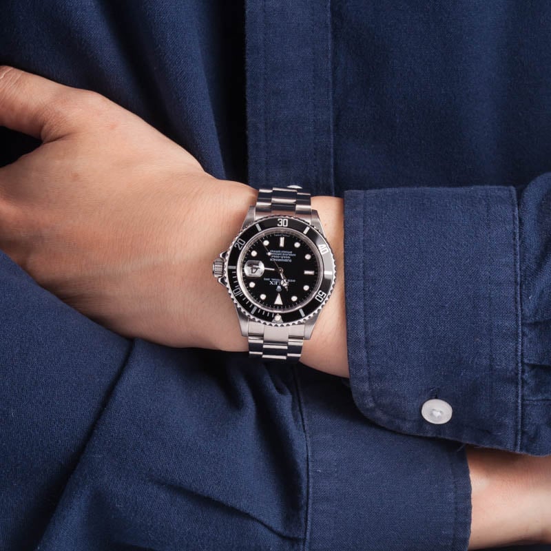 Rolex Submariner ref 16610 Black Dial