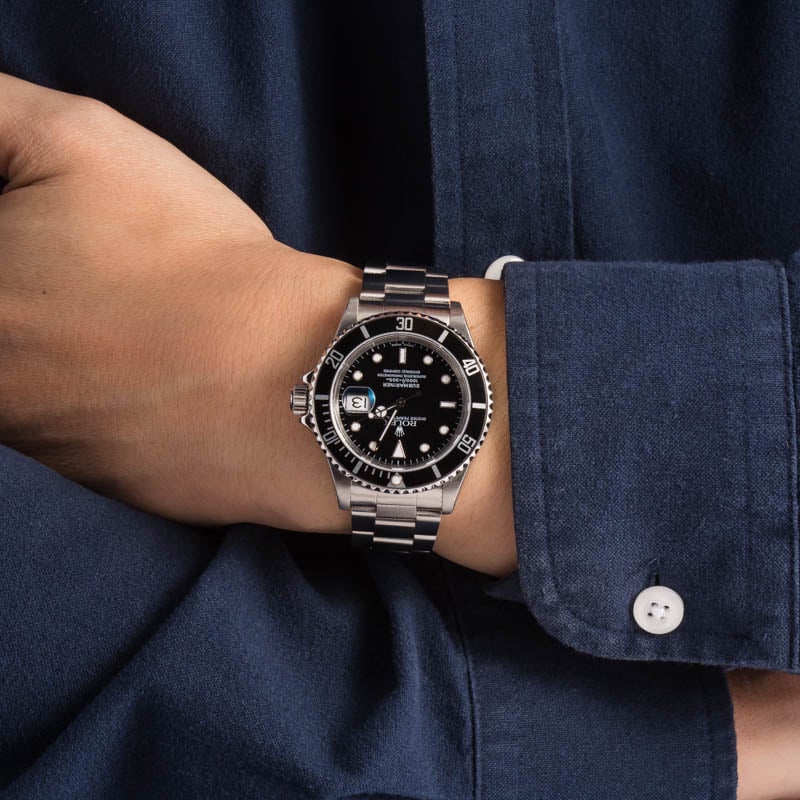 Rolex Submariner 16610 Black Dial